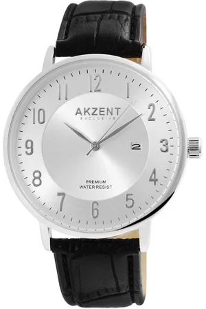 Akzent Quarzuhr Lahab Exclusive Herrenarmbanduhr mit, Herrenuhr Lederimitat - Verkäufer: Shaghafi GmbH