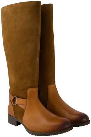 Ulla Popken Lederstiefel XL-Schaft Ledermix Weite H Stiefel - Verkäufer: Popken Fashion Group