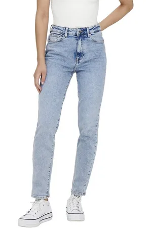 ONLY Straight-Jeans ONLEMILY STRETCH LIFE HW ST A DNM CRO718 mit Stretch - Verkäufer: Jeans-direct