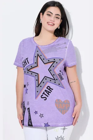 Angel of Style T-Shirt T-Shirt Regular Fit Stern-Druck - Verkäufer: Popken Fashion Group