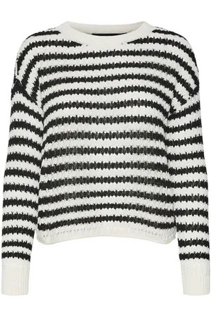 VERO MODA Strickpullover VMSPRING (1-tlg) Lochmuster - Verkäufer: Mary & Paul