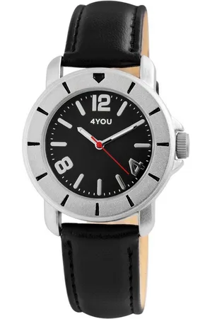 4YOU Quarzuhr 2910020 Unisexuhr mit Echtlederarmband - Verkäufer: Shaghafi GmbH