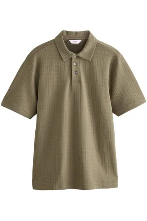 Next Poloshirt Strukturiertes Crêpe-Poloshirt mit Knopfleiste (1-tlg) - Verkäufer: Germany GmbH