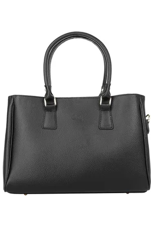 Cluty Henkeltasche, echt Leder, Made in Italy