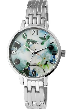 Akzent Quarzuhr Warda Exclusive Damenarmbanduhr mit Metallband und - Verkäufer: Shaghafi GmbH