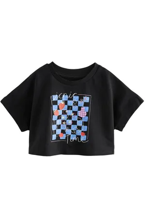 Next Oversize-Shirt Übergroßes T-Shirt 100 % Baumwolle mit Kritzelei (1-tlg) - Verkäufer: Germany GmbH