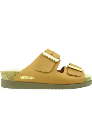 Mephisto Hester camel Pantolette Schuhhaus Otto Cronauer