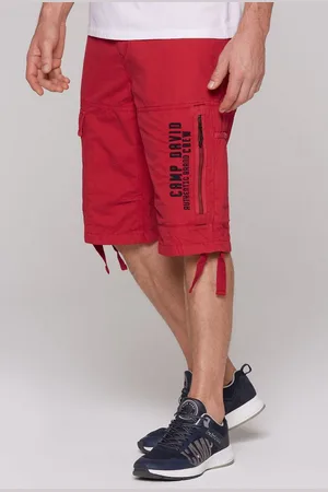 Camp David Shorts aus Baumwolle