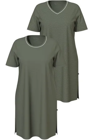 Ulla Popken Bigshirt Bigshirts 2er-Pack Rundhals/V-Ausschnitt Halbarm - Verkäufer: Popken Fashion Group