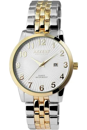 Akzent Quarzuhr Alyan Exclusive Herrenarmbanduhr mit Metallband, Herrenuhr Metall - Verkäufer: Shaghafi GmbH