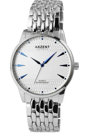 Akzent Quarzuhr Kais Exclusive Herrenuhr mit Metallband, Herrenuhr Metall - Verkäufer: Shaghafi GmbH