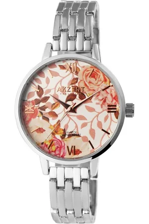 Akzent Quarzuhr Warda Exclusive Damenarmbanduhr mit Metallband und - Verkäufer: Shaghafi GmbH