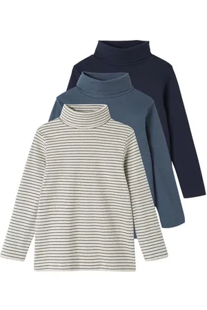 Vertbaudet Rollkragenshirt 3er-Pack Jungen Rollkragen-Shirts - Verkäufer: