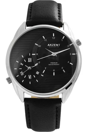 Akzent Quarzuhr Reda EXCLUSIVE Herrenuhr mit Band aus Lederimitat, Herrenuhr Lederimitat - Verkäufer: Shaghafi GmbH
