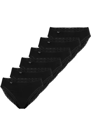 Sloggi Slip 24/7 Lace Cotton (3-St) feine Spitzenborte, Tragekomfort für den ganzen Tag im 6er Pack - Verkäufer: LuriX