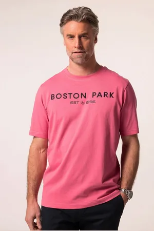 Boston Park T-Shirt T-Shirt Halbarm kleiner Stick - Verkäufer: Popken Fashion Group