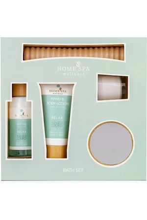 accentra Hautreinigungs-Set 6054610, 6-tlg., Home Spa Badeset Jojoba & Lotus 160 ml - Verkäufer: Nesbel-Spüren Sie die Reinheit