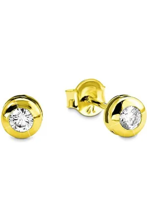 Amor Paar Ohrstecker 9077304, mit Zirkonia (synth)