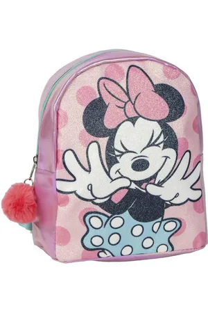 Disney Kinderrucksack Minnie Rucksack 23cm – Sparkle Dots Holografisch (1-tlg) - Verkäufer: Multimedia Dreams & more
