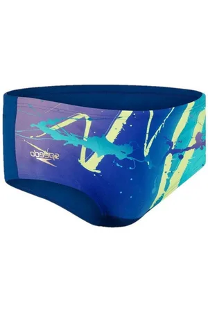Speedo Badehose Plmt Digi Bf 14Cm Am Blue/Purple - Verkäufer: Sportpoint24
