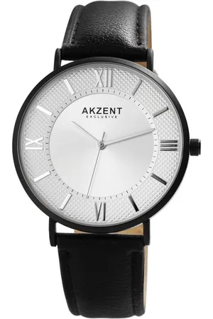 Akzent Quarzuhr Bunni Exclusive Herrenarmbanduhr mit, Herrenuhr Lederimitat - Verkäufer: Shaghafi GmbH