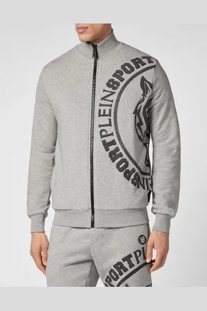 Philipp Plein Yoga-Sweatjacke Carbon Tiger