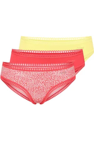 Sloggi Hipster 3er Pack GO Crush (Spar-Set, 3-St) Hipster - Baumwolle - Atmungsaktiv - Komfortabel und atmungsaktiv - Verkäufer: Triumph by simply4you