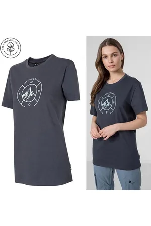 4F Kurzarmshirt FOB - Damen T-Shirt, aus Bio Baumwolle - Verkäufer: hive outdoor