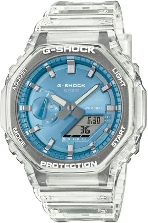 Casio Chronograph GA-2100BM-7A2ER, Quarzuhr,Armbanduhr,Herrenuhr, digital,bis 20bar wasserd. Resinarmband