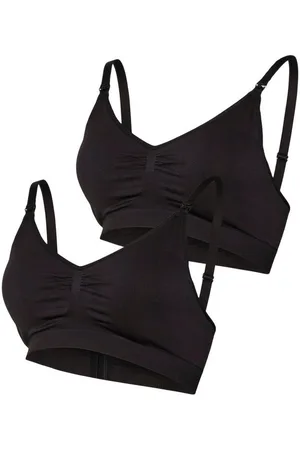 Mama;licious Bustier MLILJA FEED ME BRA NF 2-P A. NOOS (Packung, 2-tlg) mit abnehmbarem Träger