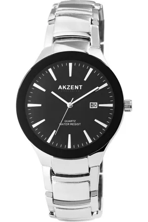 Akzent Quarzuhr Hadad Exclusive Herrenarmbanduhr mit Metallband - Verkäufer: Shaghafi GmbH