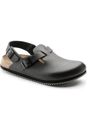 Birkenstock Clog Tokio Super Grip, Naturleder, schwarz Pantolette - Verkäufer: Dönges
