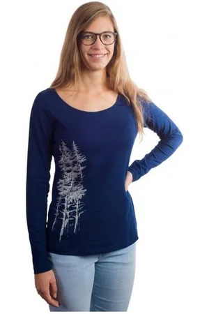 Life-Tree Rundhalsshirt Rundkragen Langarmshirt ’für Damen in ’ (1-tlg., keine Angabe) - Verkäufer: The Platform Group