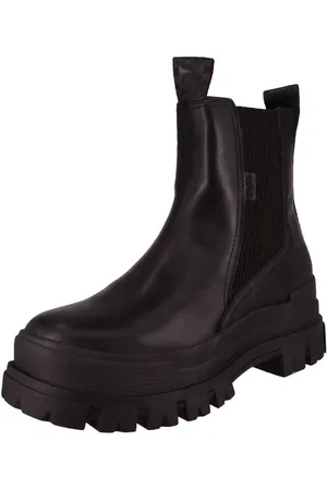 Buffalo 1270087 Aspha Chelsea Mid Vegan Black Stiefelette - Verkäufer: Schuhkings