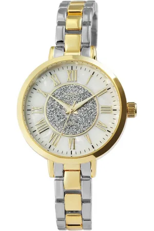 Akzent Quarzuhr Nojoum Exclusive Damenarmbanduhr mit Metallarmband, Damenuhr Metall - Verkäufer: Shaghafi GmbH