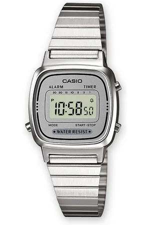 Casio Quarzuhr Unisex-Uhr LA670WEA-7EF Grau Silberfarben Ø 25 mm Armbanduhr - Verkäufer: woolloom