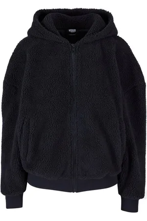Urban classics Sweatjacke Damen Ladies Oversized Sherpa Zip Hoody