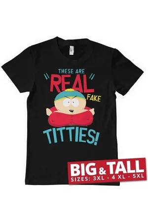 South Park T-Shirt These Are Real Fake T*tt*es Big & Tall T-Shirt - Verkäufer: 247Group GmbH