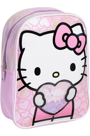 Hello Kitty Kinderrucksack Heart Rucksack 32cm – holographisch & süß (1-tlg) - Verkäufer: Multimedia Dreams & more