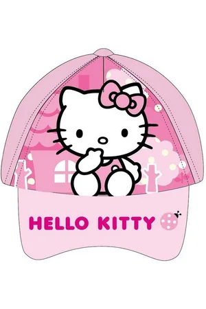 Hello Kitty Baseball Cap Pink Town Kinder Baseballkappe 53 cm - Verkäufer: Multimedia Dreams & more