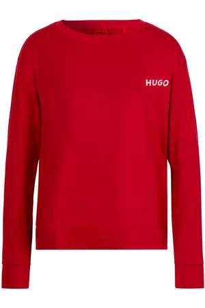 HUGO BOSS Langarmshirt UNITE_LS-SHIRT mit Rundhalsausschnitt