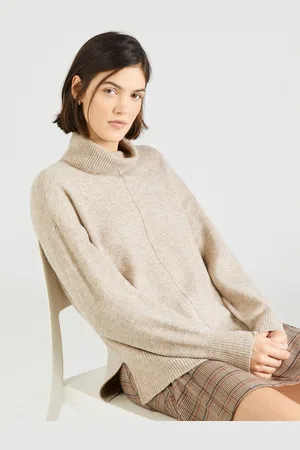 Pieces® Rollkragenpullover (1-tlg) Plain/ohne Details - Verkäufer: Mary & Paul