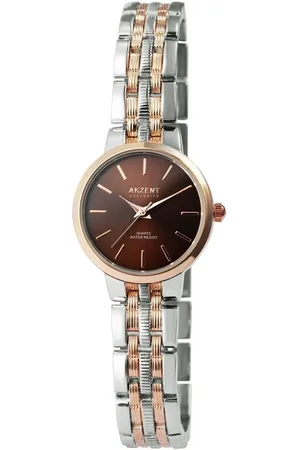 Akzent Quarzuhr Bigum Exclusive Damenarmbanduhr mit Metallband - Verkäufer: Shaghafi GmbH