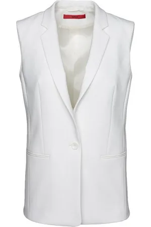 HUGO BOSS Jackenblazer Weste ’für Damen in natur’ (Weiblich, 1-tlg) - Verkäufer: The Platform Group