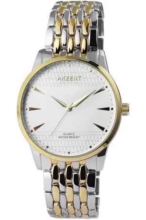 Akzent Quarzuhr Kais Exclusive Herrenuhr mit Metallband, Herrenuhr Metall - Verkäufer: Shaghafi GmbH