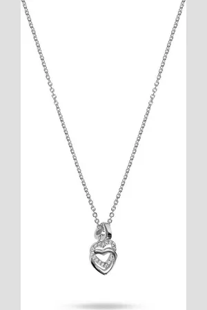 Jette Joop Silberkette Damen-Kette 925er Silber 15 Zirkonia, Herz - Verkäufer: CHRIST Juweliere und Uhrmacher seit 1863 GmbH