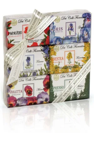 Nesti Dante Handseife 665009, 6-tlg., Geschenk-Set Fiorentini Gift Set 6 x 150 g - Verkäufer: Nesbel-Spüren Sie die Reinheit