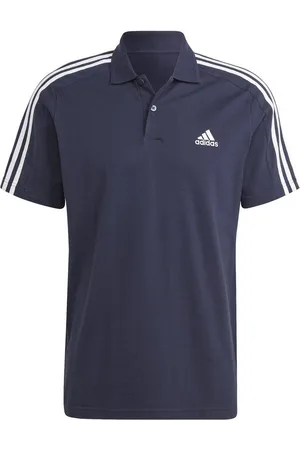 adidas Poloshirt M 3S PQ PS LEGINK/WHITE - Verkäufer: Intersport MuM