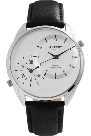 Akzent Quarzuhr Reda EXCLUSIVE Herrenuhr mit Band aus Lederimitat, Herrenuhr Lederimitat - Verkäufer: Shaghafi GmbH