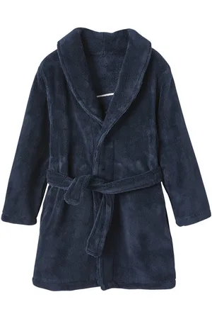 Vertbaudet Kinderbademantel Jungen Bademantel, Fleece, Baumwolle - Verkäufer: